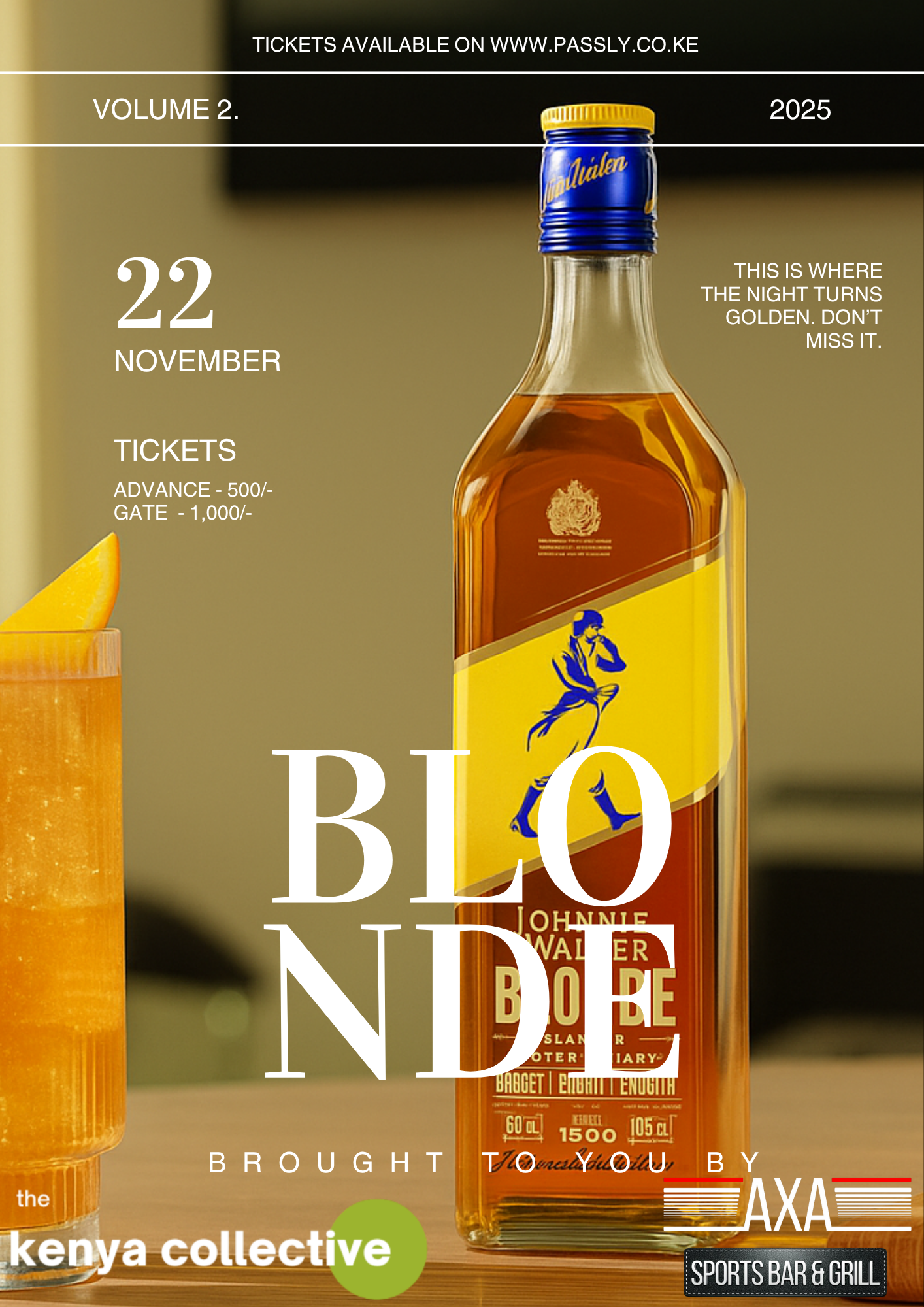 Johnnie Walker Blonde Experience 